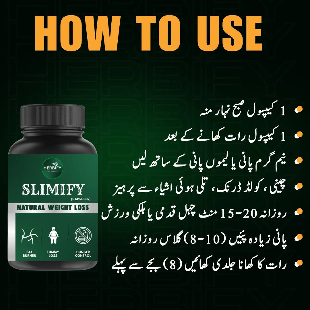 Slimify Capsules + Detox Kahwa