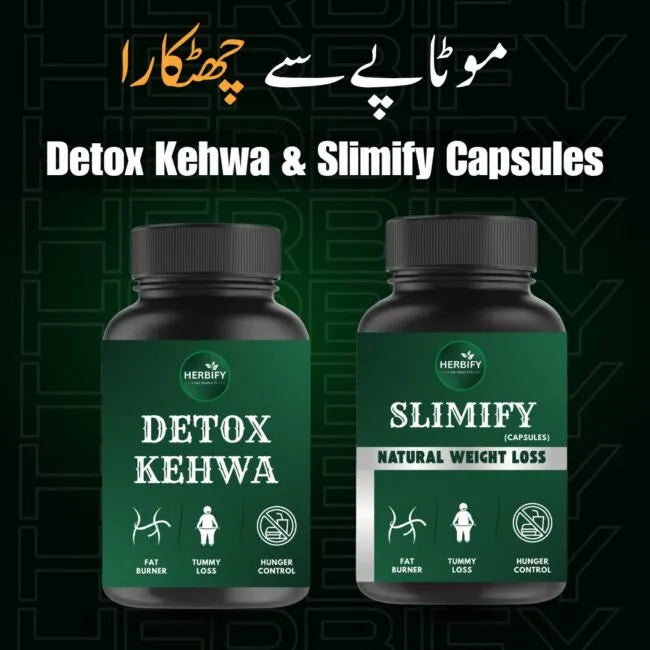 Slimify Capsules + Detox Kahwa