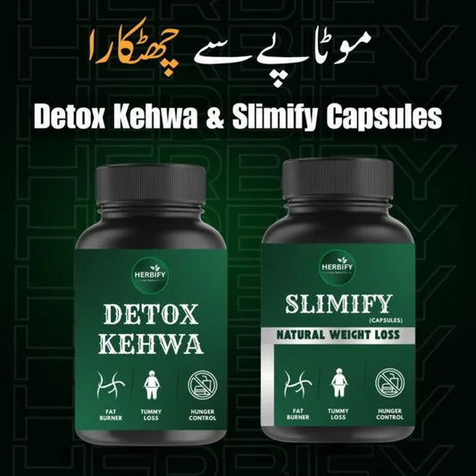 Slimify Capsules + Detox Kahwa
