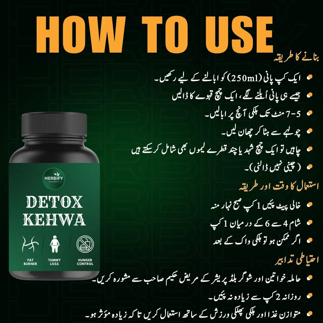 Slimify Capsules + Detox Kahwa