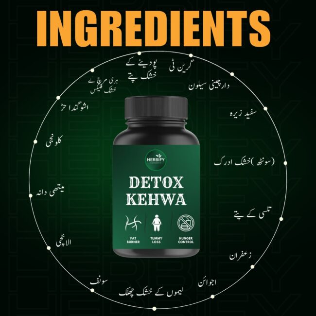 Slimify Capsules+Detox Kehwa (Natural Weight Loss Medicine) - Image 4